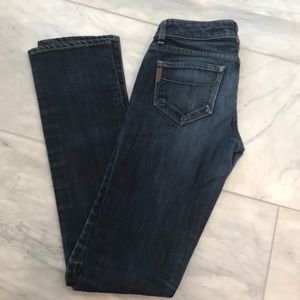 Blue Heights Low Rise 14” skinny jean by Paige
